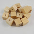 100PCS Unfinished Square Wood Beads with Holes Natural Blank Wood Cubes for DIY Craft (12mm-0.47inch)...