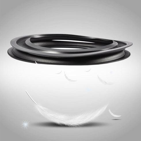 2pcs 6 inch Perforated Rubber Speaker Foam Edge Surround Rings Replacement Parts for Speaker Repair or DIY...