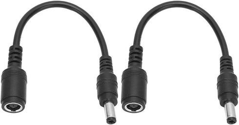 2Pcs Converter Cable 7.4x5.0mm Female to 5.5x2.5mm Male Suitable for Short Distance Connection Premium ABS Material, Durable and Sturdy...