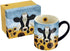 Lang Surrounded by Sunflowers Mug by Lowell Herrero, 14 oz., Multicolored...
