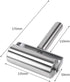 NatSumeBasics Stainless Steel Rolling Pin Pastry Pizza Fondant Bakers Roller Metal Kitchen Utensils Ideal for Baking Dough, Pizza, Pie, Pastries, ...