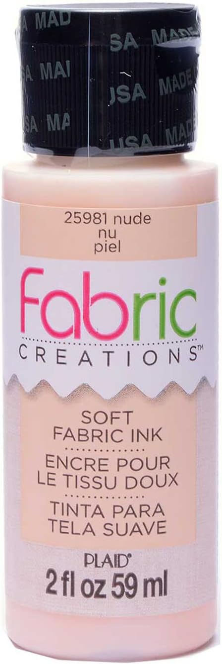 Fabric Creations Fabric Ink in Assorted Colors (2-Ounce), Nude...