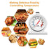 in Oven Thermometer for Grill Smoker BBQ 50-300°C/100-600°F, Instant Read Precision Stainless Steel Electric/Gas Oven Thermometers, Large Dial The...