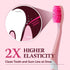 Whitening Toothbrush 4 Count - Medium Toothbrushes for Adults, Plaque Remover for Teeth, 9Mils High Strength Soft Bristle Toothbrush, Oral Care fo...