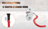 S-Type Hook, Wall Mounted, Space Saver Organizer Tool Holder (8 Holders)...