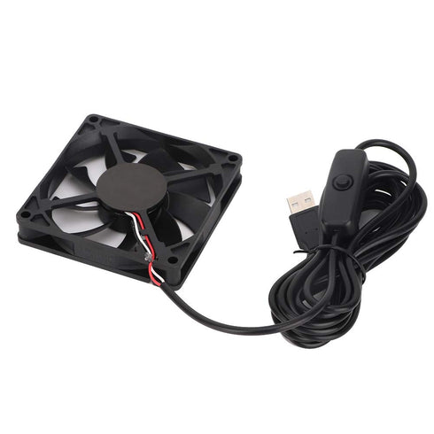 Aquarium Cooling Fan, USB Switch Aquarium Fish Tank Temperature Control Cooling Mute Fan Mini Aquarium Chiller Heat Dissipation Fan, Fish Tank Aqu...