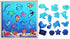 TOWO Wooden Fishing Game-Magnetic Fishing Puzzles with Numbers Jigsaw Puzzle- Sea Creatures Kids Fishing Game Educational Toys for 3 years old Mat...