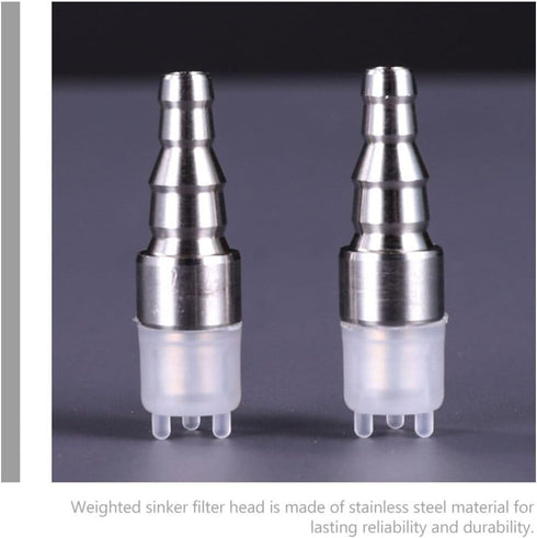 Set Water Tub Buckets Water Dispenser Hose Stainless Steel Sinker Water Bottles Water Cooler Dispenser Drop Tip Water Bottle Pump Weights Sinker T...