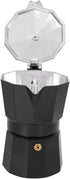 Oumefar 6 Cup Coffee Maker, Italian Coffee Maker, Coffee Maker, Coffee Maker Tool, Quick Pot for Home Office (Black)...
