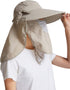 icolor Sun Hats for Women Fishing Hat UPF+50 Detachable Face Mask Neck Flap Visor Wide Brim UV Sun Protection Hiking Hats...