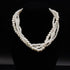 Missgrace Boho Women Dainty 1920s Pearls Layered Short Choker Necklaces for Women Gold Prom Party Multilayered Choker Necklace for Women...