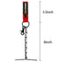MELOTOUGH 2 PCS Tape Thong for Tool Belt Waist Electricians Tape Strap Holder Chain with Keyring and trigger snap hook...