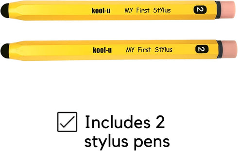 Stylus Pens for Kids, Hexagon Shaped Like a Real Pencil, Compatible with All Touch Screen Devices - Apple IPAD, iPhone, Samsung Galaxy Tab, Amazon...