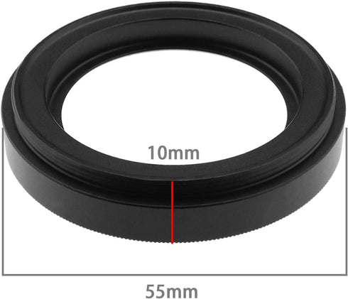EW-52 Lens Hood Compatible with Canon RF 35mm F1.8 STM Lens Camera Photo Photography Accessories Lens Shade Lens Cover Black...