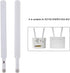 Router Antenna for 2PCS 4G LTE Full Band Antenna for B310/B593/B315s/E5186s CPE Router...