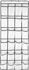 Aosome Over The Door Hanging Pantry Organizer 24 Large Mesh Pockets Door Storage Bag for Shoe Toys and Sundries White...