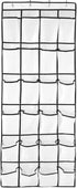 Aosome Over The Door Hanging Pantry Organizer 24 Large Mesh Pockets Door Storage Bag for Shoe Toys and Sundries White...