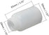 Bettomshin 5Pcs 100ml PE Plastic(Food Grade) Bottles, Wide Mouth Lab Reagent Bottle Liquid/Solid Sample Seal Sample Storage Container with Graduat...