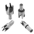 Countersink Drill Bit Set, Woodworking Tapered Plug Cutter Carbon Steel for Bench Drill for Woodworking Hole Saw Cutting...