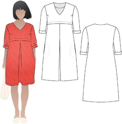 Style Arc Sewing Pattern - Patricia Rose Dress (Sizes 04-16)...