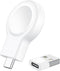 ???????? ?????????????? for Apple Watch Charger,Magnetic Portable iWatch Charger USB C&USB A Fast Wireless Charging Travel Battery Charger for iWa...