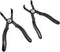 30°& 80° Push Pin Plier Set, Angled Pliers Fastener Remover Tool Rivet Puller, 2 Pcs Set...
