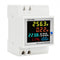 Digital Single Phase Energy Meter Tester Electricity Usage Monitor AC 110V 40V~300V 100A Ampermeter Power Voltmeter Ammeter Voltage Amps Watt Kwh ...