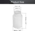 Othmro 100ml Plastic Bottles Lab Chemical Reagent Bottles Wide Mouth Liquid Solid Round Bottles Sample Storage Containers Sealing Storage Bottles ...