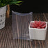 20pcs Pillow Gift Boxes Clear Plastic Mini Gift Candy Treat Transparent Packing Box Party Favors Vintage Boxes for Wedding Ring Jewelry Candy Part...