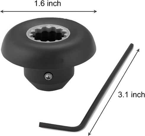 Juicer Drive Socket Kit Replacement Part, Kitchen Juicer Blender Repair Accessories Drive Socket Mushroom Head with Wrench Removal Tool Kit, Fit f...