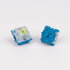 GATERON CM Linear Keyboard Switches, 5 Pin Light Blue 20mm Dual-Stage Spring Factory Pre-lubed 55gf Key Switches for MX Mechanical Keyboard(35PCS)...