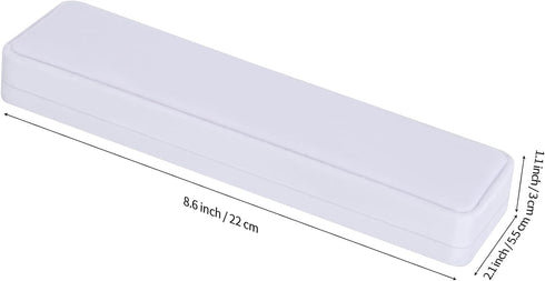 LETURE 2 Pieces Long Velvet Chain Necklace Gift Box Set, Bracelet Storage Case, Jewellry Display Box for Wedding, Engagement,Proposal, Birthday an...