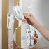 Portable Mini Clip on Fan, 2400mAh Rechargeable USB Battery Operated Stroller Fan with Magnetic - White...