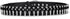 Bullet Studded Belt, Punk Rivet Belt Black Leather Rock Belt with Silver Bullet for Women Men...