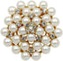 Elegant Imitation Pearl Floral Crystal Brooch Pin for Wedding Bridal Fashion Jewelry...