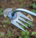 New Weeding Artifact Uprooting Weeding Tool Length of 14.37in Stainless Steel Multifunctional 4 Teeth Weeder for Easy Weed Removal in Garden, Yard...