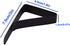 Stainless Steel Tablecloth Clips Adjustable for 1.5 inch Thick Table Angle Clamps Table Cloth Holders (8, Black, one Size)...