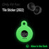 Geiomoo Silicone Case Compatible with Tile Sticker 2022, Protective Cover with Carabiner (Luminous Green)...