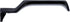 Dorman 77178M Interior Door Handle Compatible with Select Ford Models, Black; Smooth...