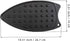 2 Pcs Silicone Iron Rest Pad, Silicone Iron Rest Pads, Silicone Iron Rest Pads Multipurpose Iron Hot Resistant Mat for Flat Irons, Ironing Board-B...