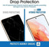 amFilm Screen Protector for Samsung Galaxy S21 5G 6.2 inch (2021), Fingerprint ID Compatible, HD Clear, Scratch Resistant Hybrid, with Easy Instal...