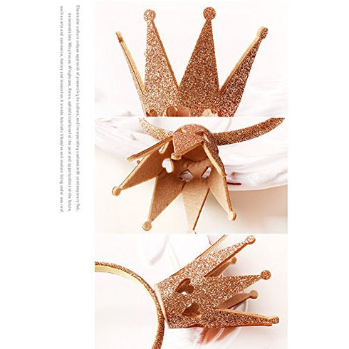 Ever Fairy Girls Shiny Crown Hairband Princess Girl Crown Headband Wedding...