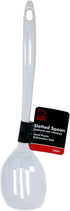 Chef Craft Basic Melamine Slotted Spoon, 11.25 inch, White...