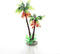 1Pc Mini Coconut Palm Tree,Aquatic Water Weeds Artificial Aquarium Plants Fish Tank Water Plant Grass Ornament for Fish Tank Decor Aquarium Décor...