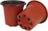 100 Pcs 4" Plastic Seedlings Plants Nursery Pots with 100 Pcs Waterproof Plastic Plant Tags and 2Pcs/Set Transplanting Digging Mini Tools...