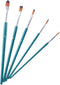 5-Piece Decorating Brush Set Painting Brushes Fondant Sugar Craft Clay DIY Tools Set Pen Brush Kit...