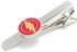 Movie Superhero Series Flash Tie Clip Fashion Stainless Steel Tie Clip Red...