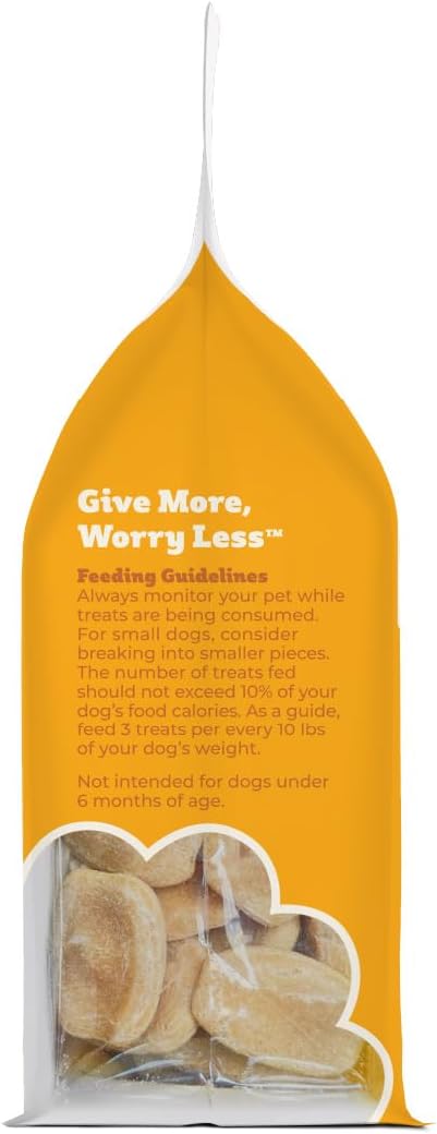 Krunch Air Crisp Dog Treat, Healthy Treats for Training, Dog Treats with 5 Calories Per Crisp, Low Fat, Perfect for Sensitive Stomachs & Skin – Wh...