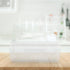 Luxshiny 3pcs Rectangular Loaf Bread Box Bread Toast Storage Bin Plastic Bread Keeper Container Airtight Loaf Bread Saver for Kitchen Storing Refr...