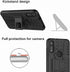 for Moto E Phone Case, Motorola e Case with HD Screen Protector, Shockproof Silicone Protective with Kickstand Hard Phone Cover for Moto E (2020) ...